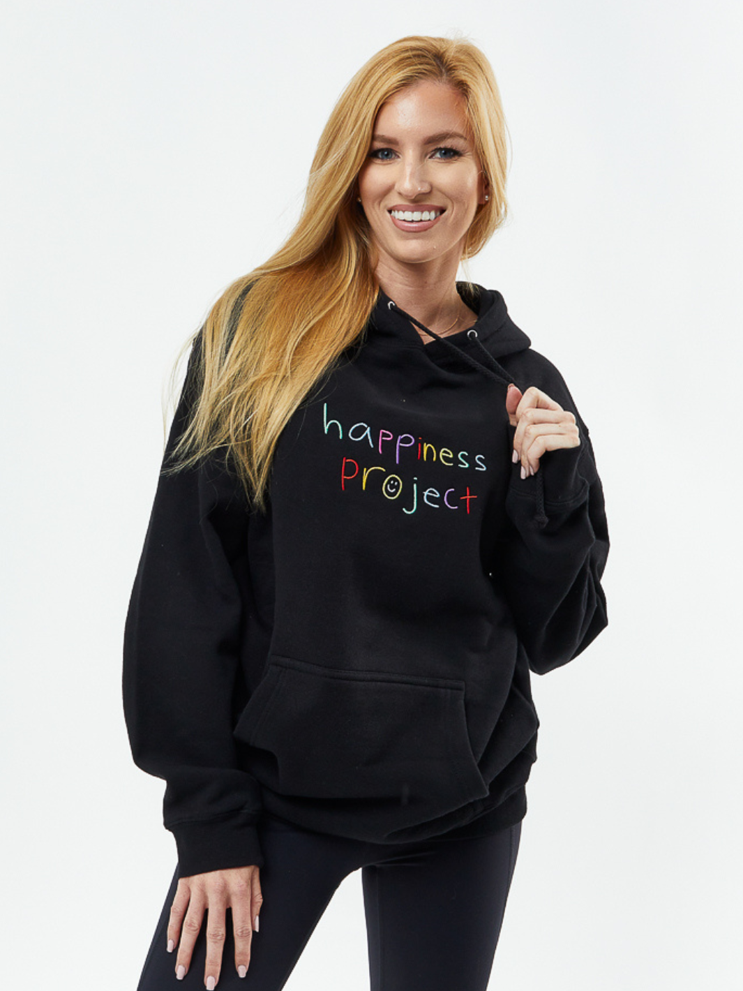 happiness hoodie #color_black