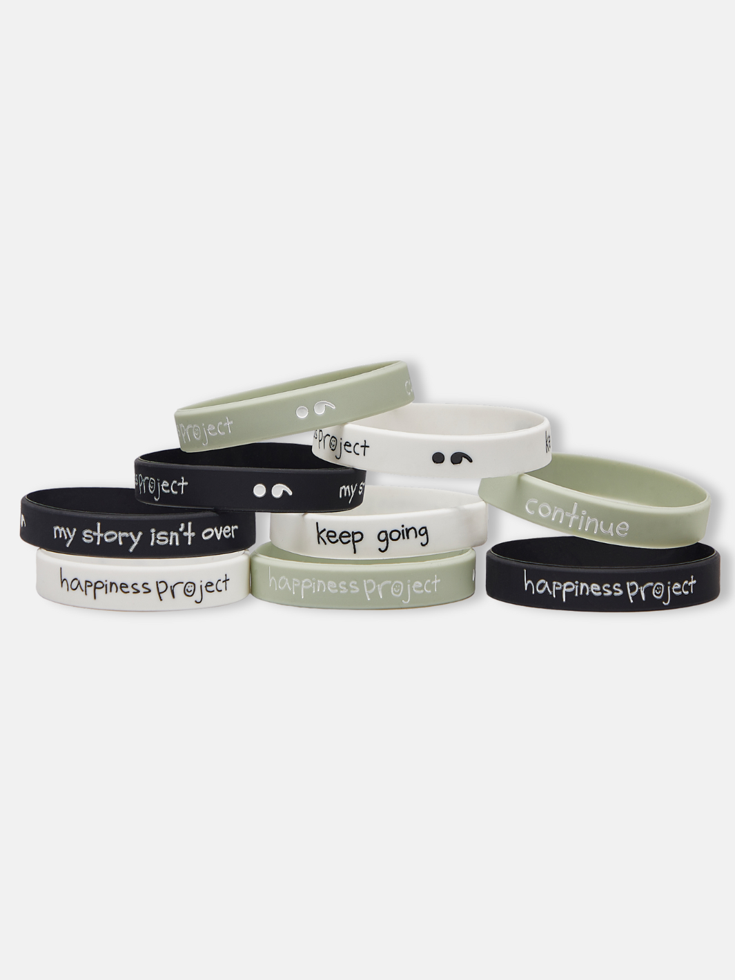 Semicolon silicone bracelet discount