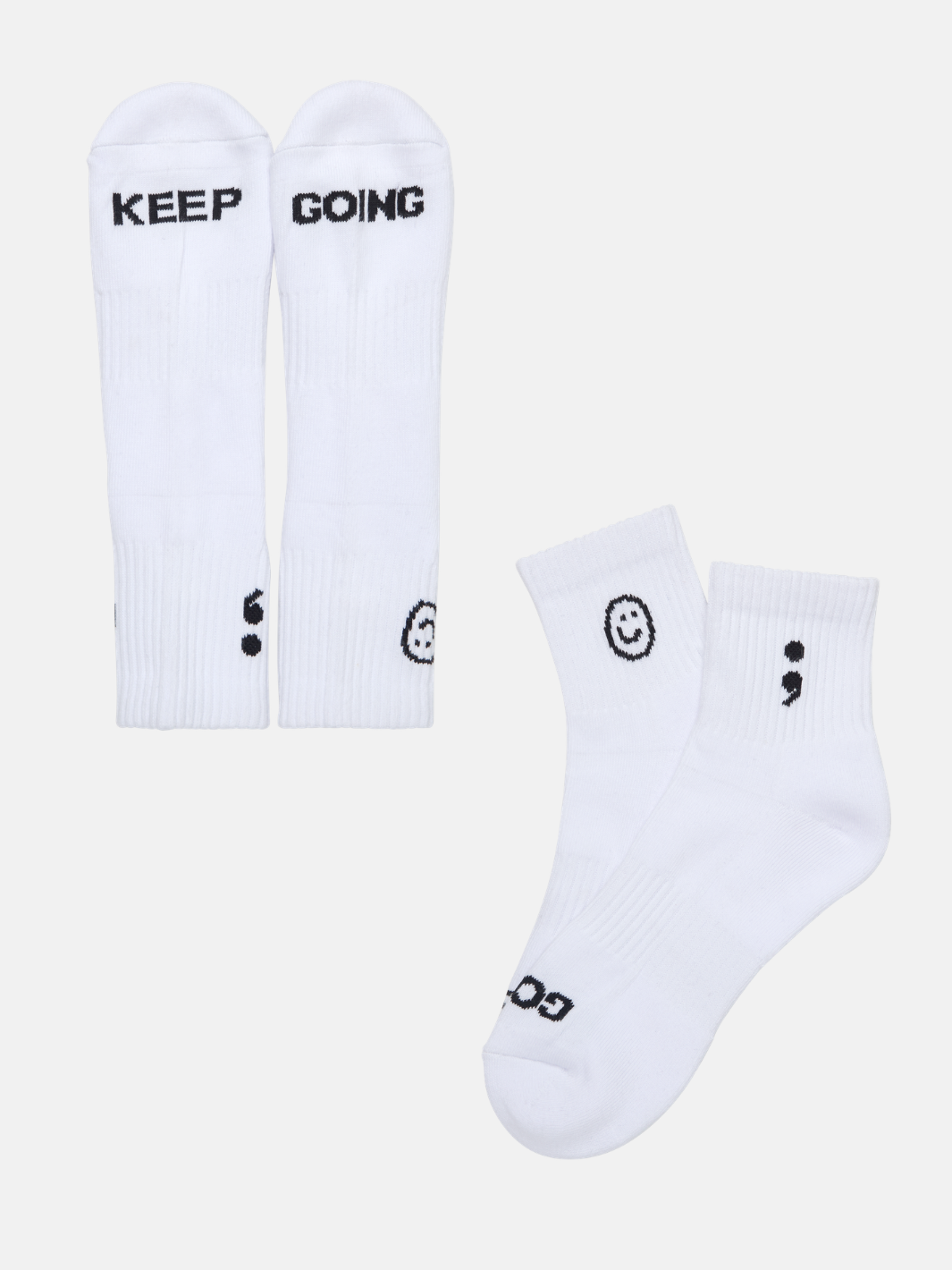 Semicolon Ankle Socks (3-Pack)