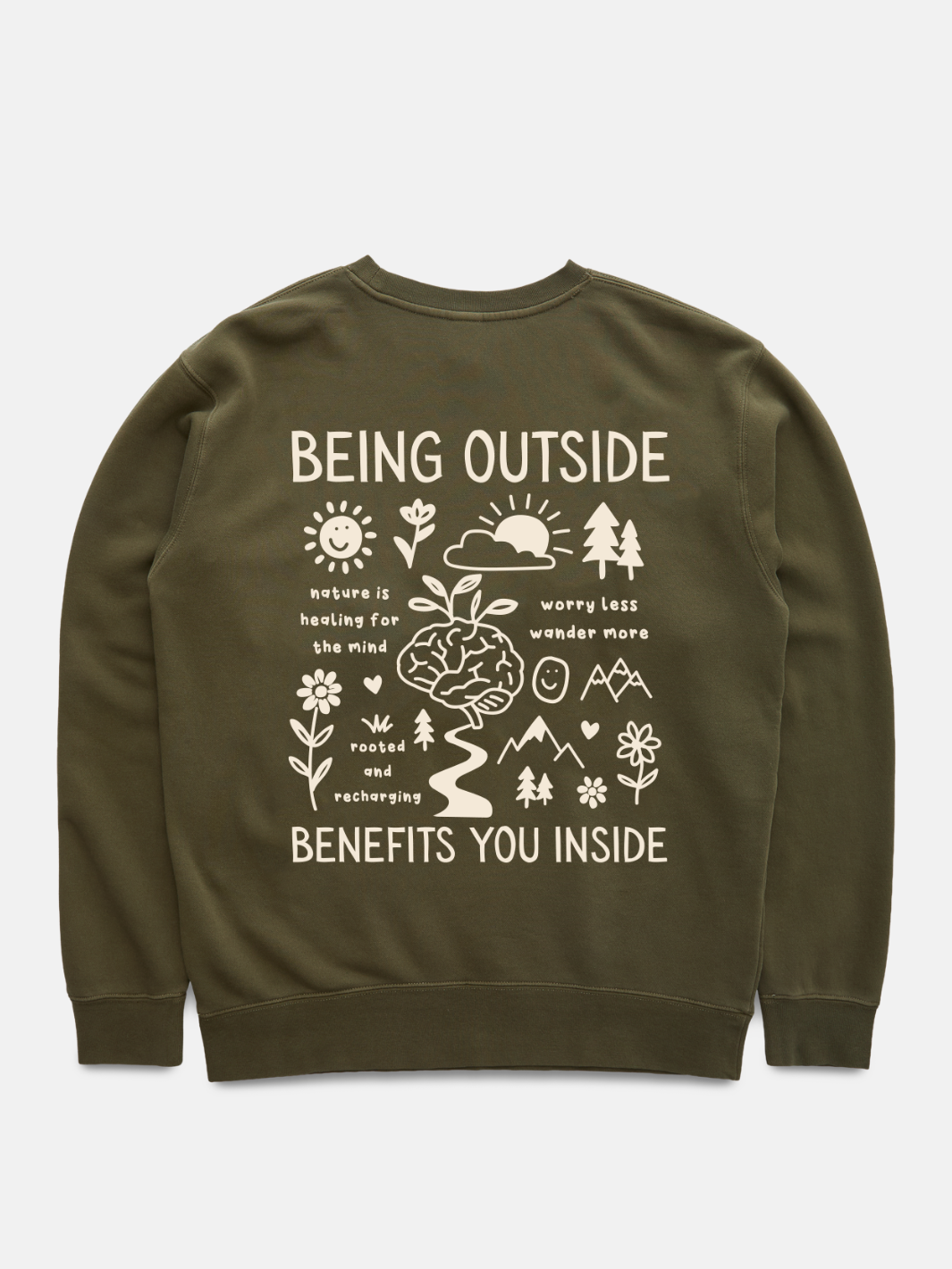 Stay Grounded Crewneck