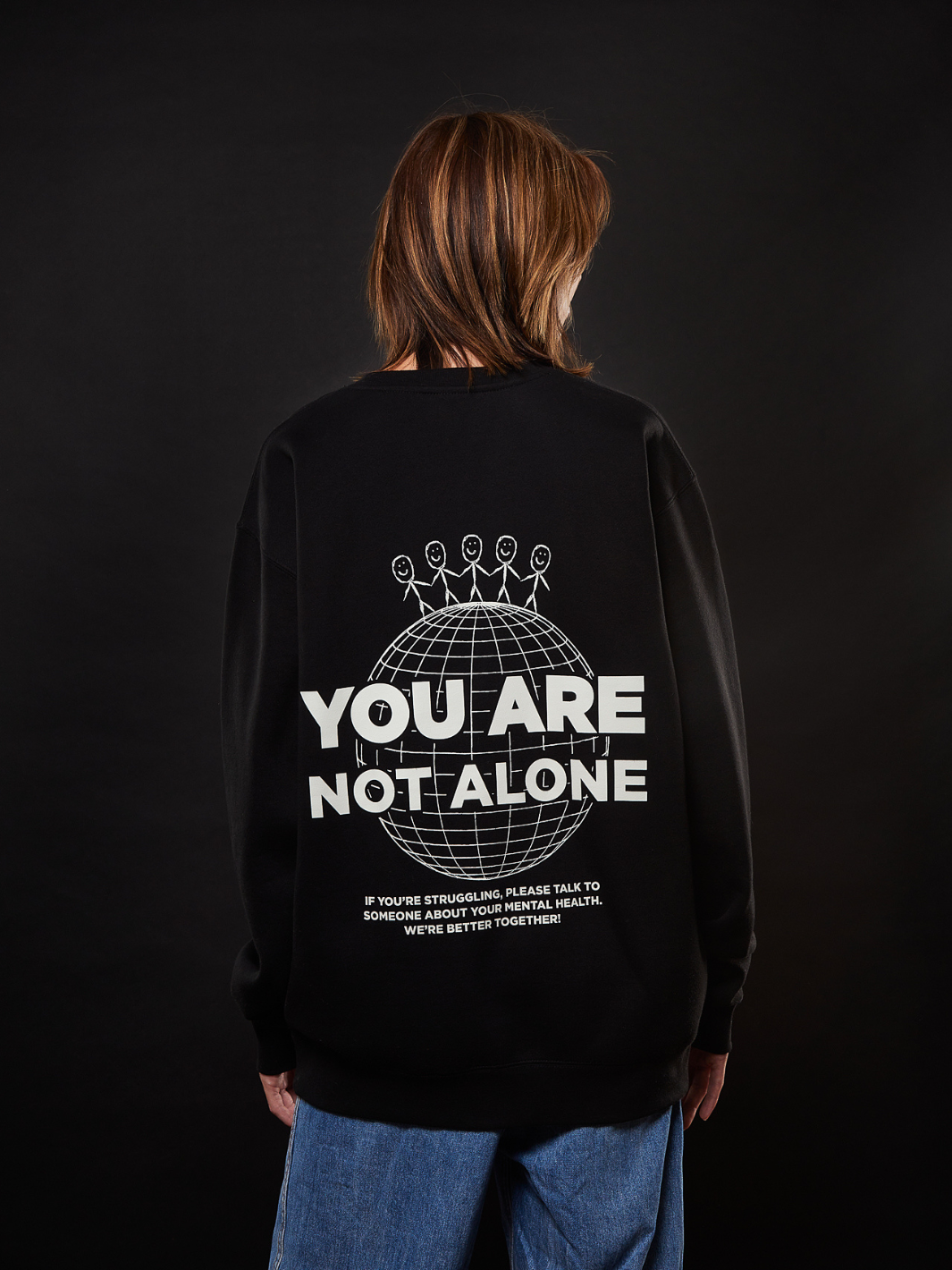 Better Together Crewneck - Black