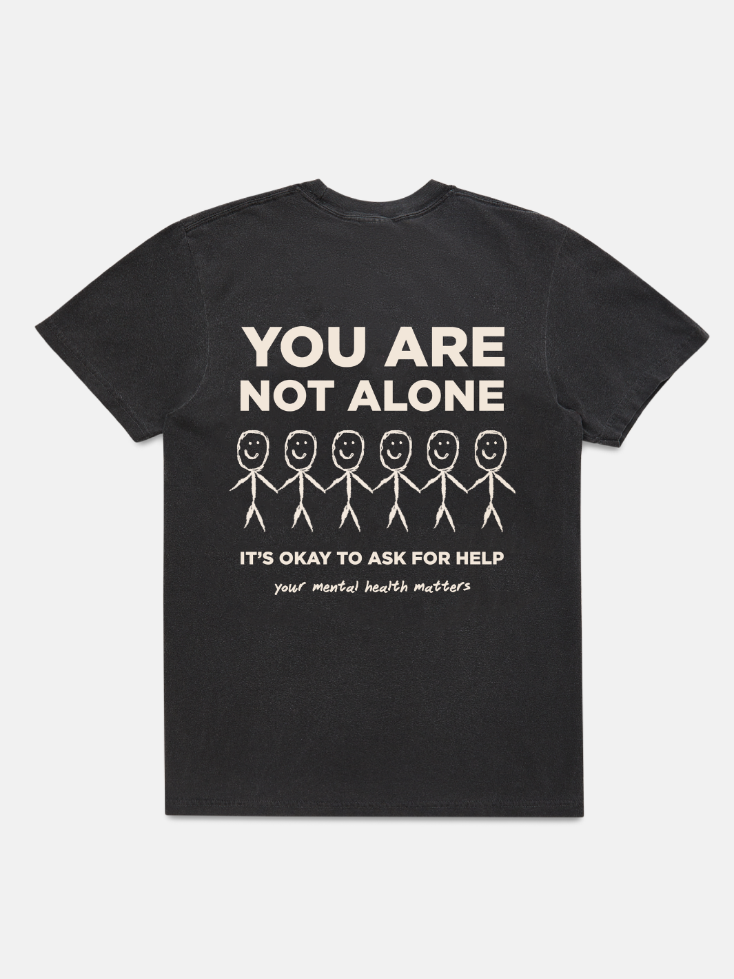 Not Alone T-Shirt - Pepper