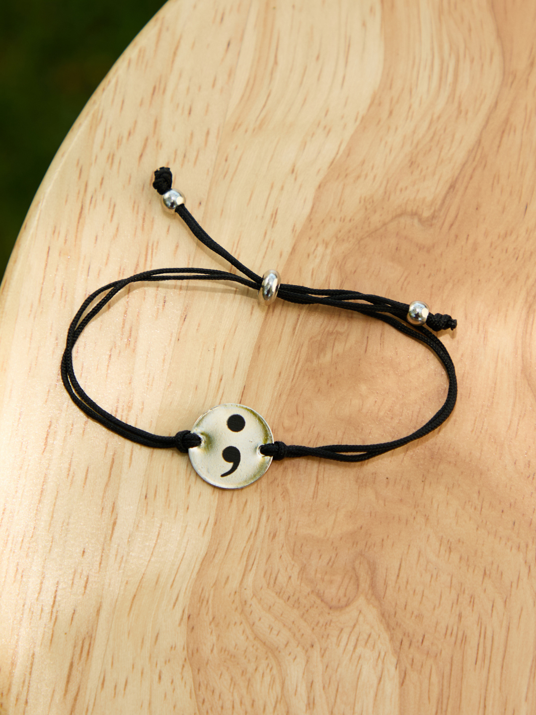 Semicolon Bracelet
