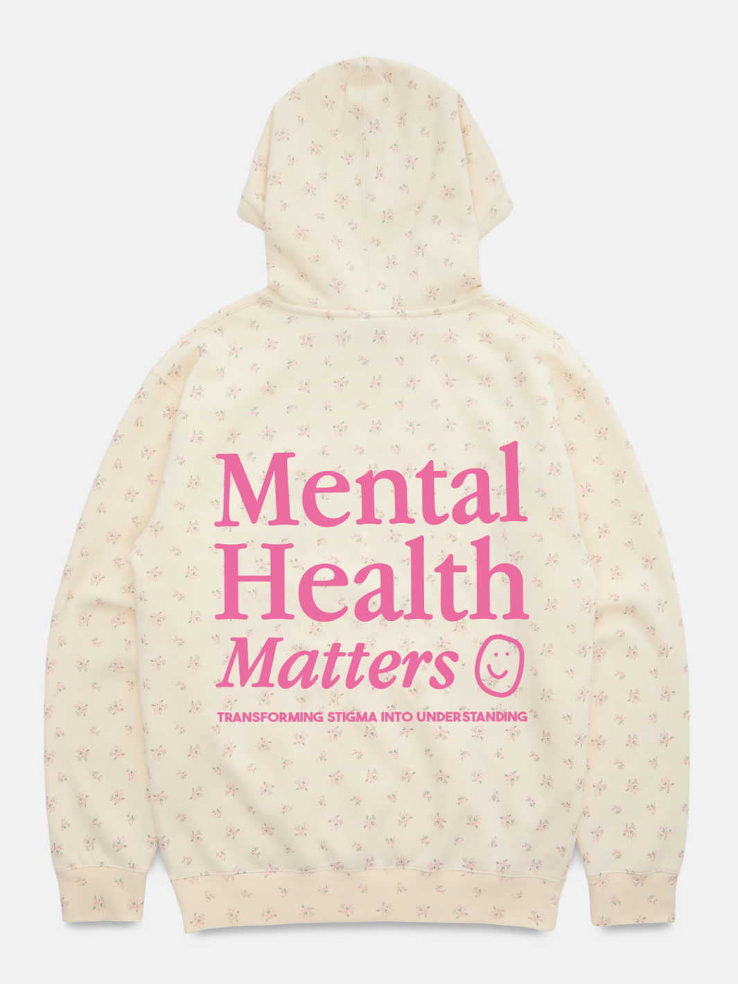 Mental Health Matters Hoodie - Ditsy Floral
