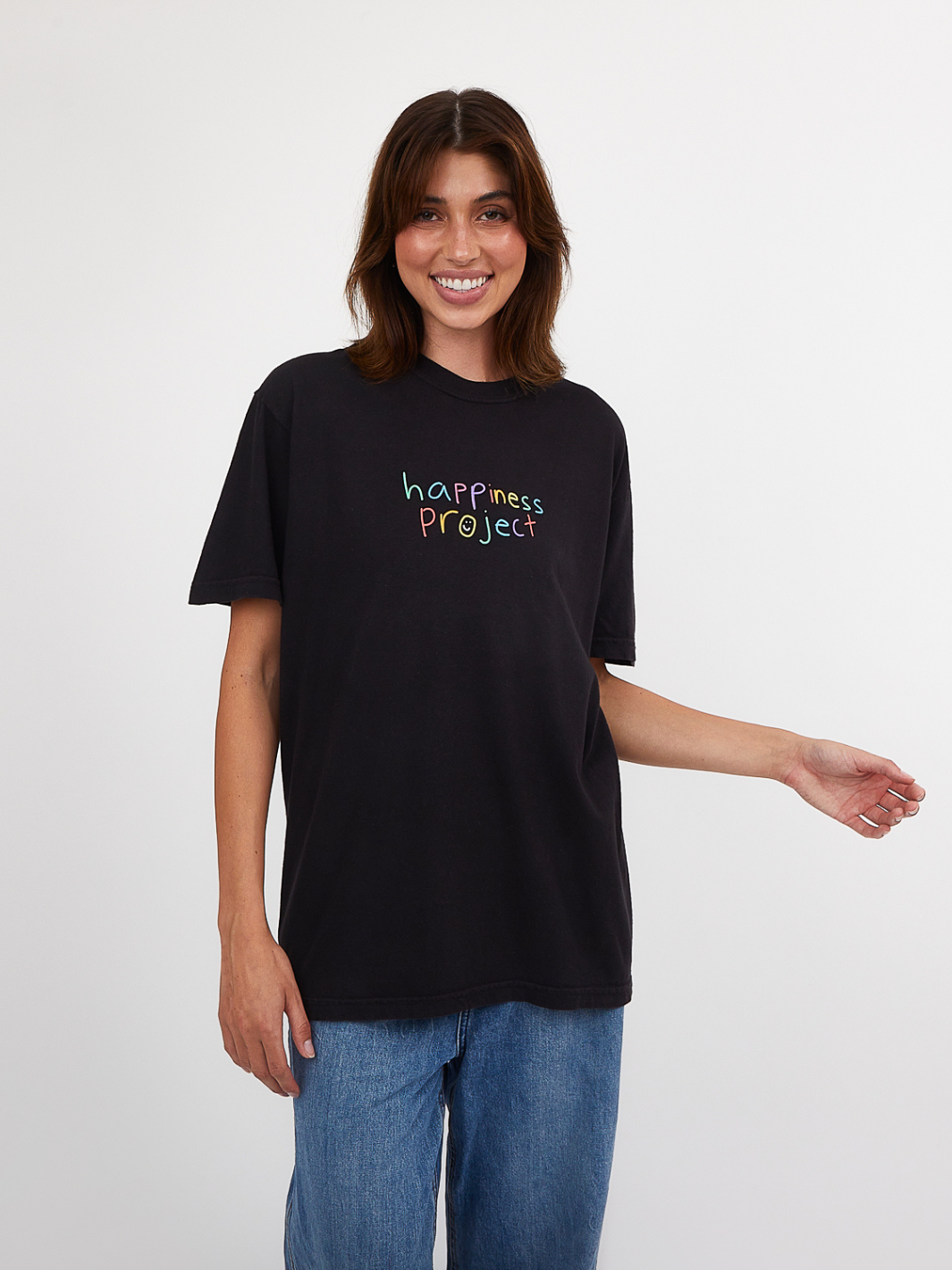 Happiness T-Shirt - Black