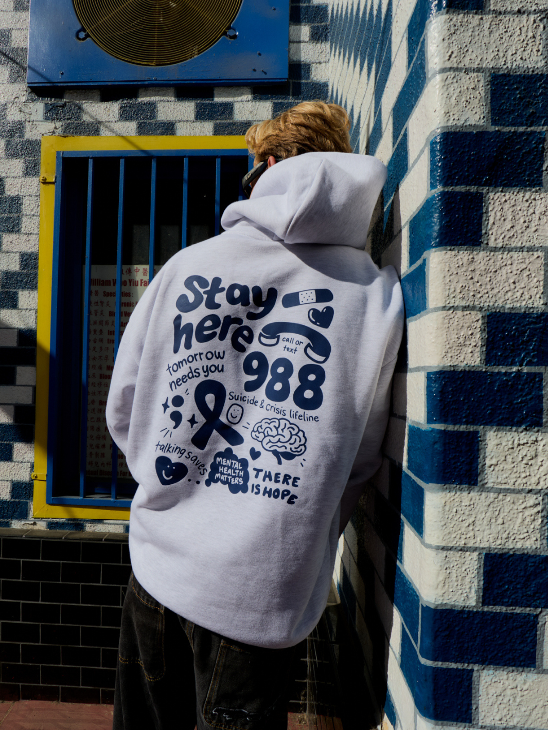 Suicide Prevention Month Hoodie - Heather Gray