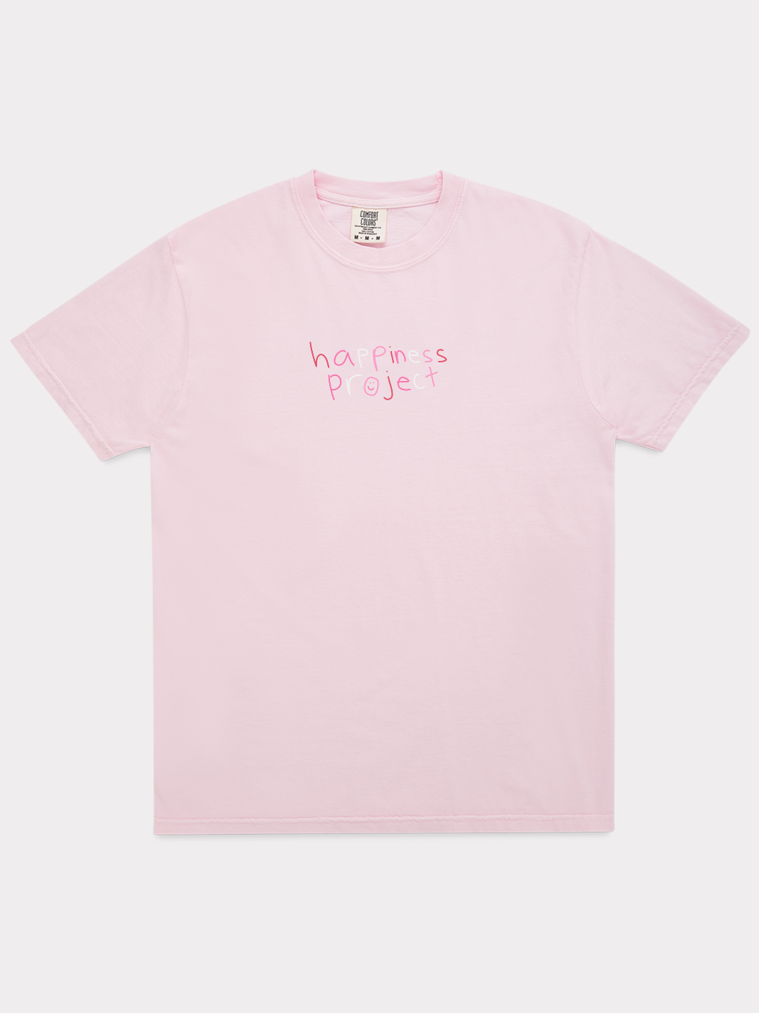 Happiness T-Shirt - Light Pink