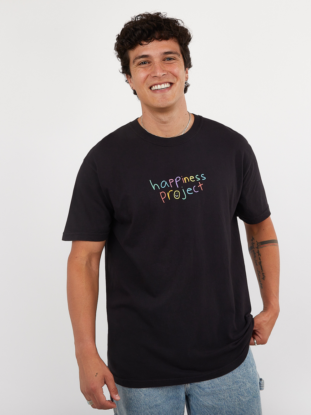 Happiness T-Shirt - Black