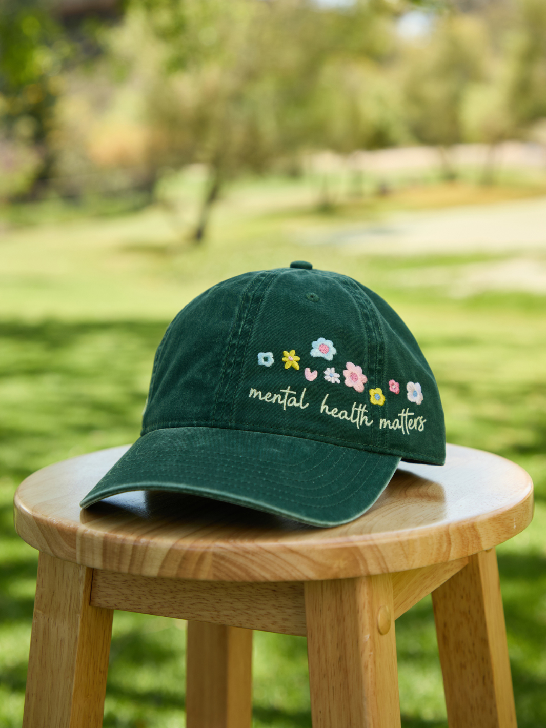 Wildflower Dad Hat - Green