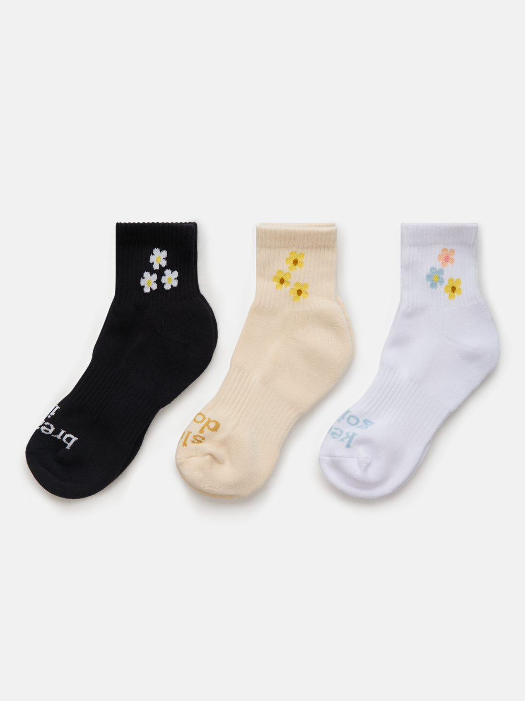 Flower Ankle Socks (3-Pack)