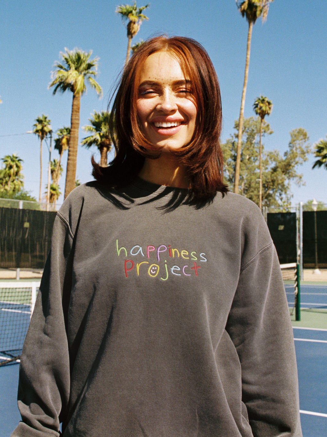 happiness project crewneck #color_pepper