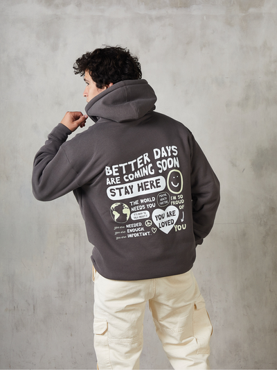Better Days Ahead Hoodie #color_pepper