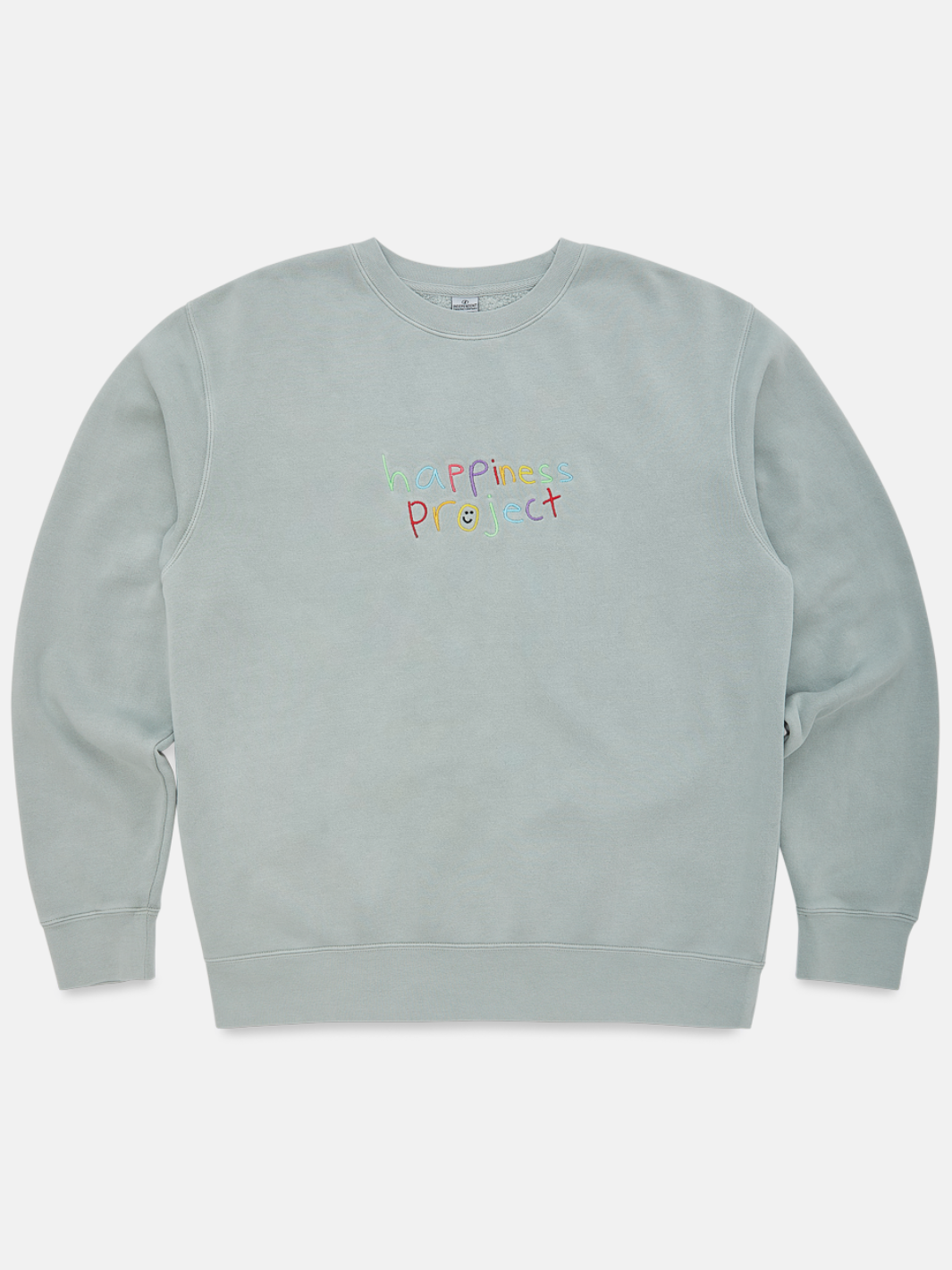 Happiness Crewneck - Sage Green