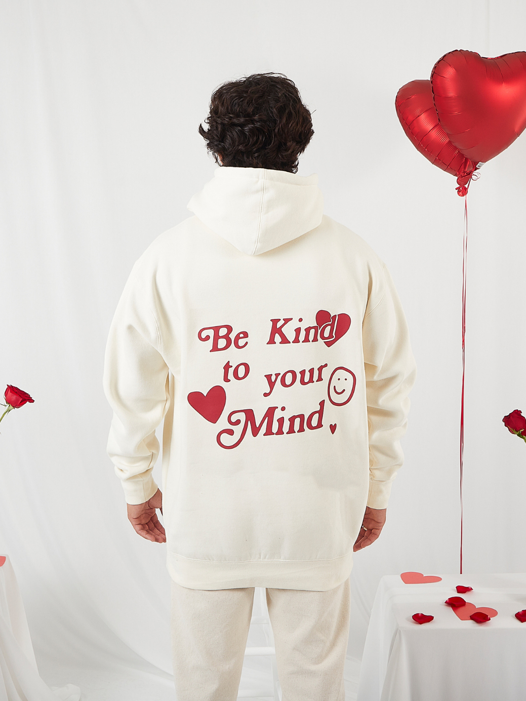 Be Kind Hoodie - Cream