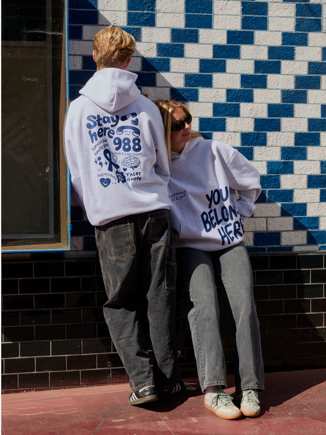 Suicide Prevention Month Hoodie - Heather Gray