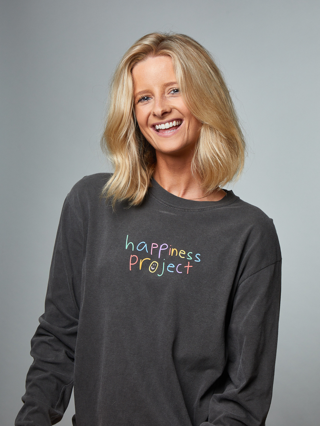 Happiness Long Sleeve - Pepper