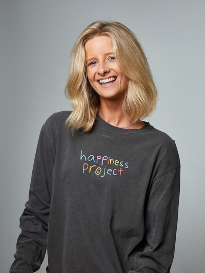 the happiness long sleeve - pepper