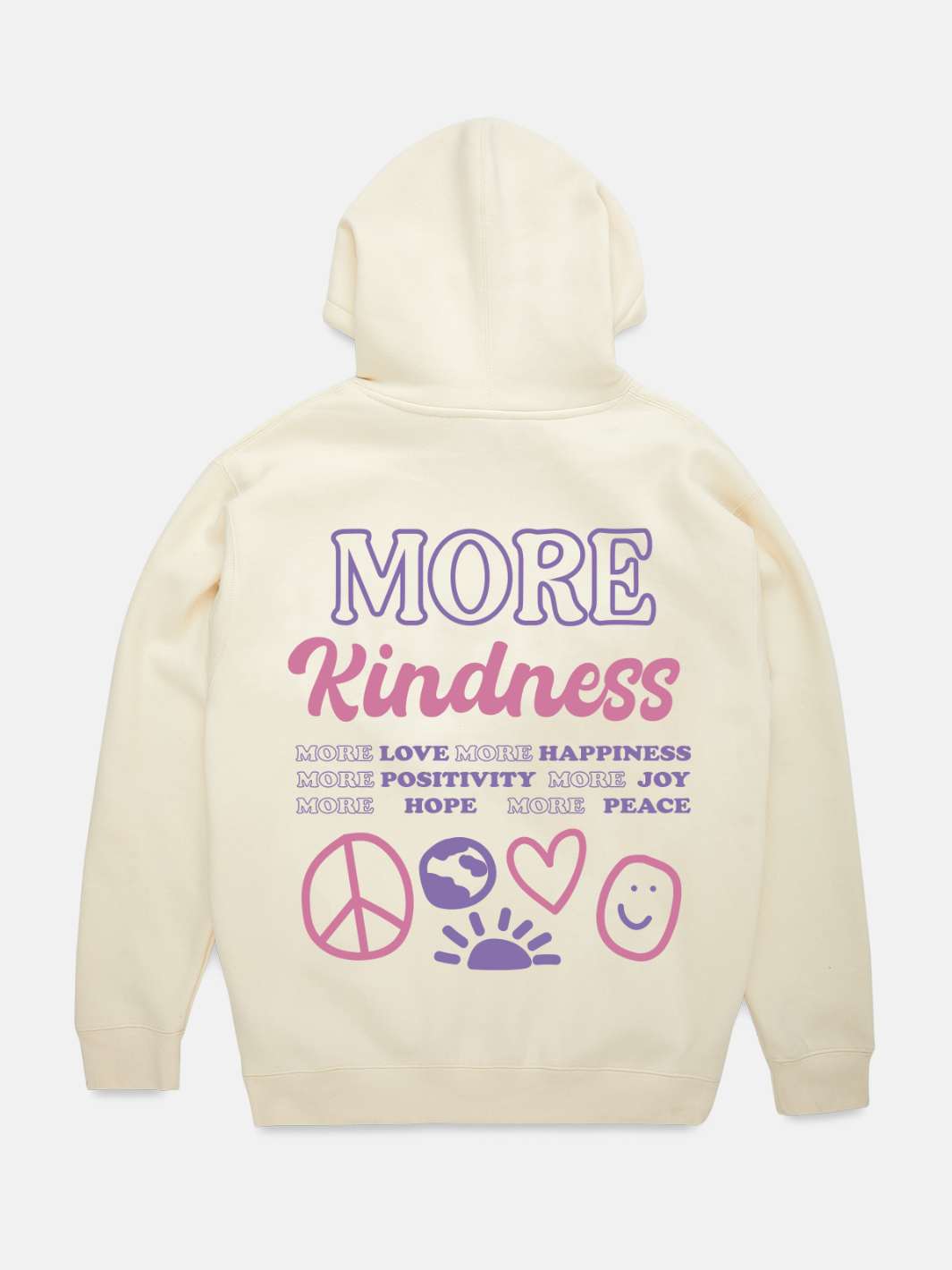 More Kindness Hoodie - Cream