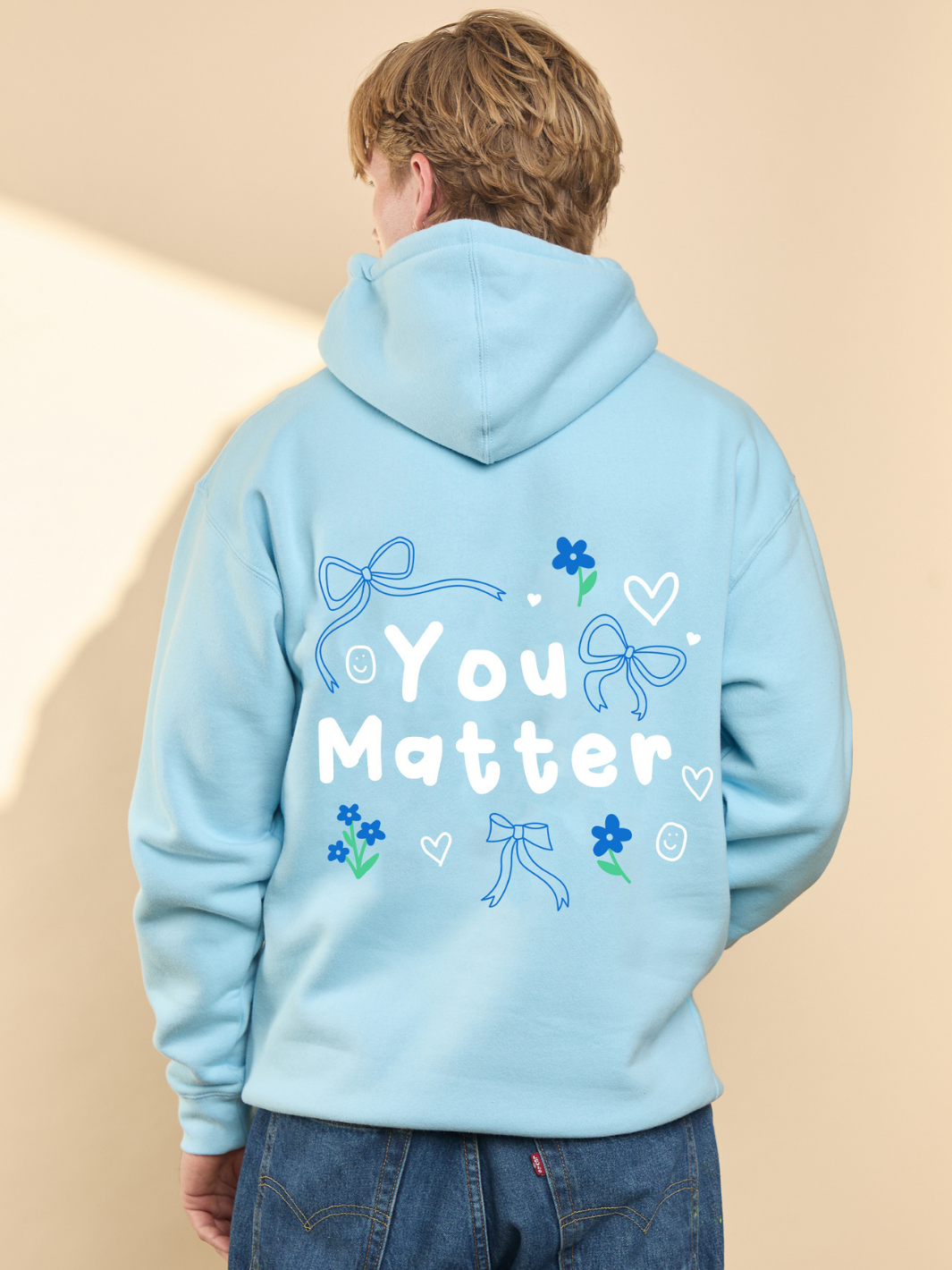 You Matter Bow Hoodie