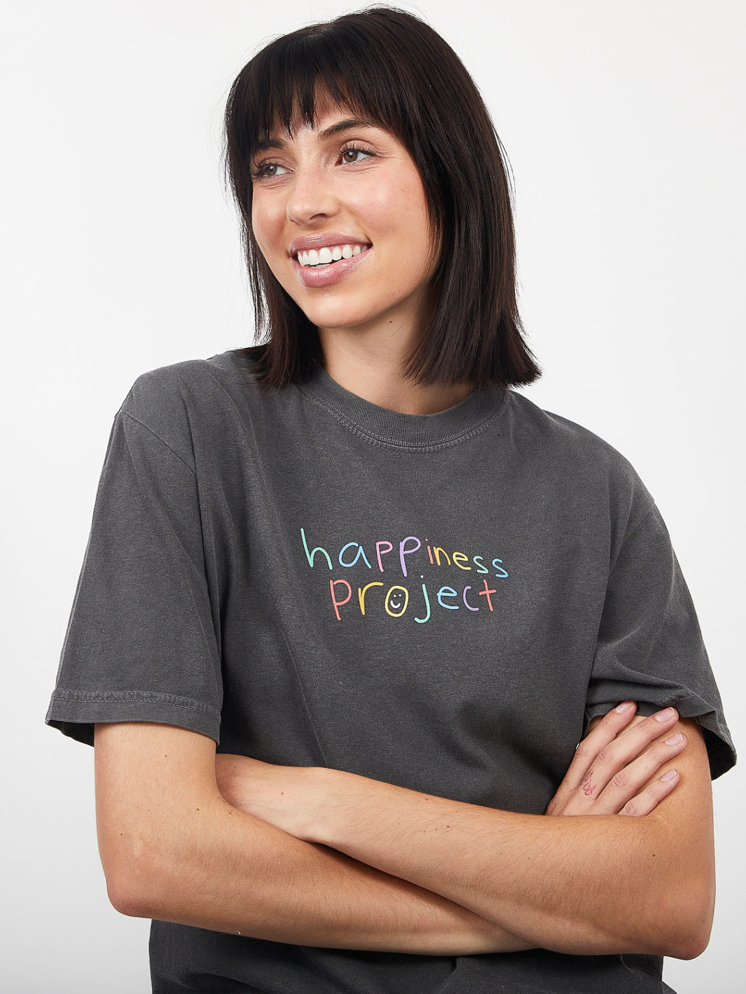 Happiness T-Shirt - Pepper