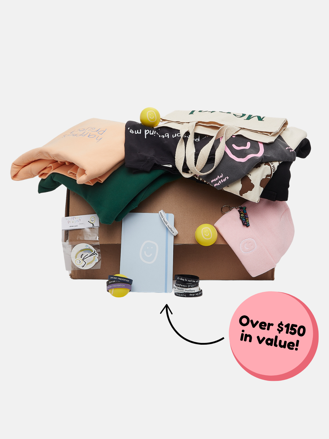 Happiness Project - Clothing & Merchandise That Gives Back