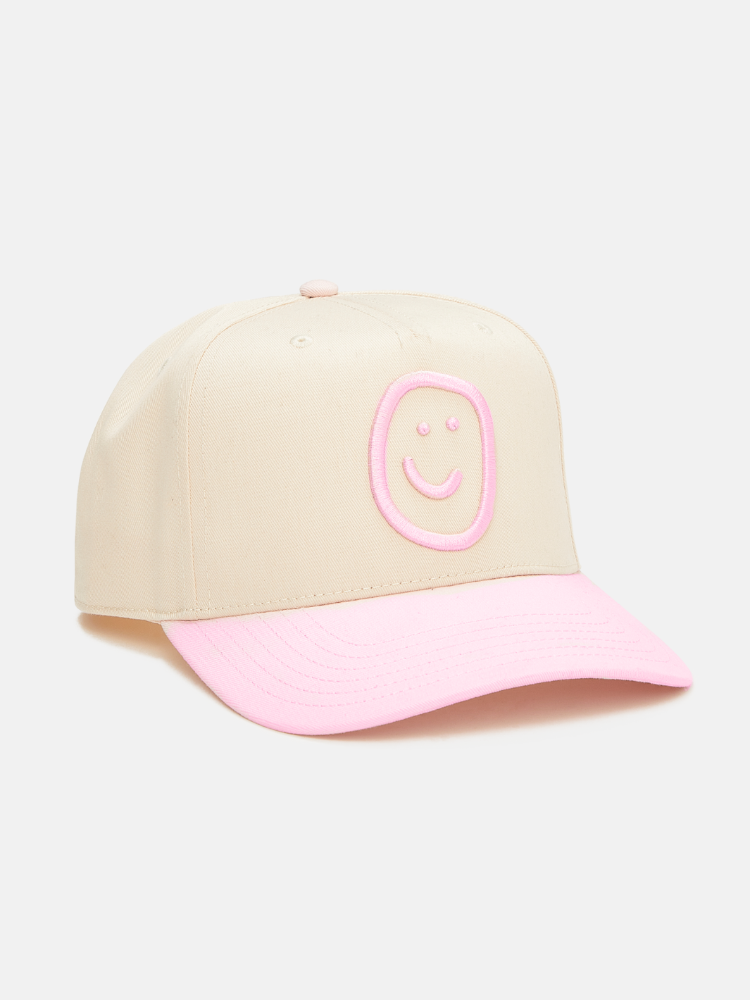 Nick Hat - Natural/Pink