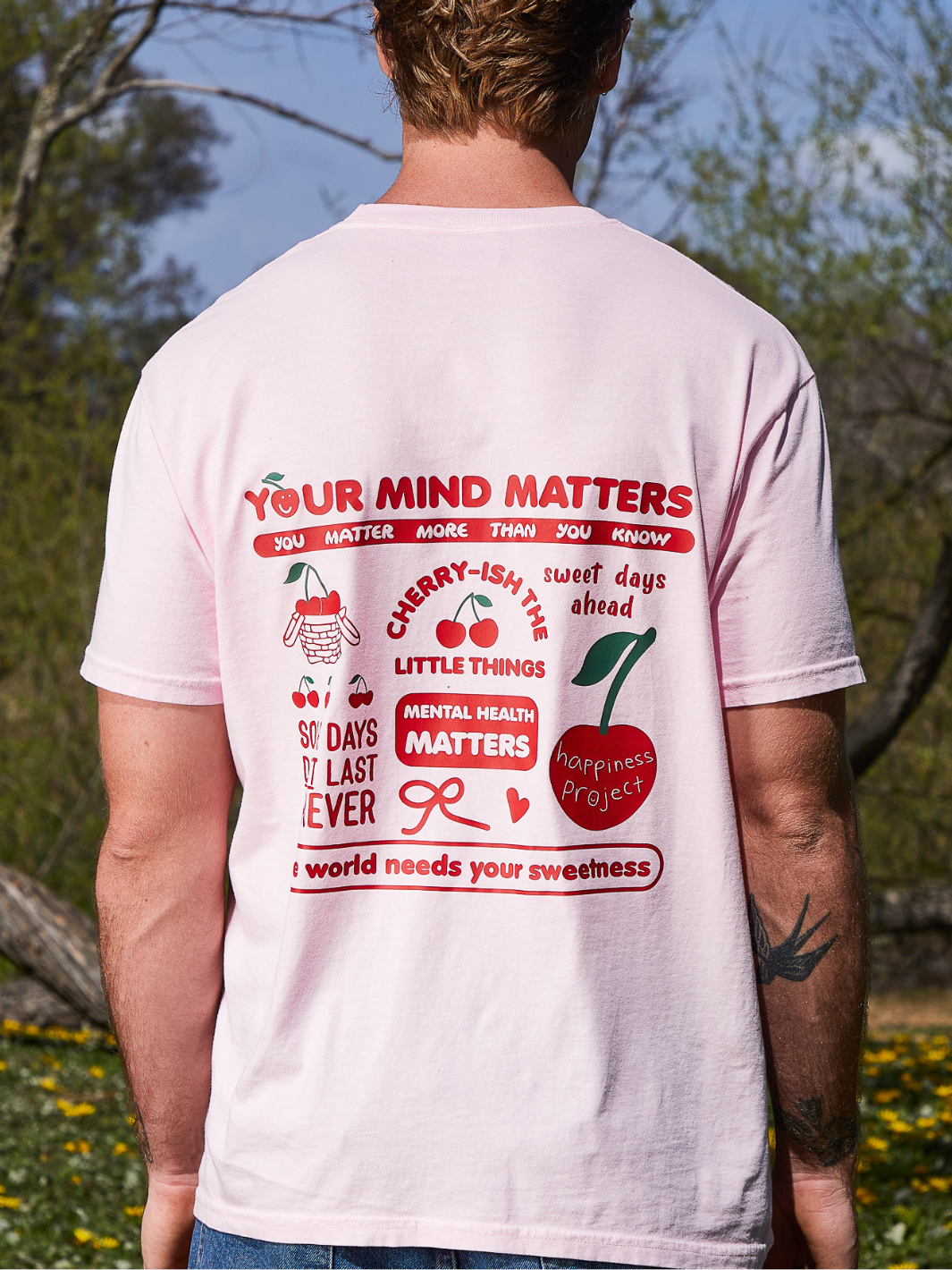 Cherry T-Shirt - Pink