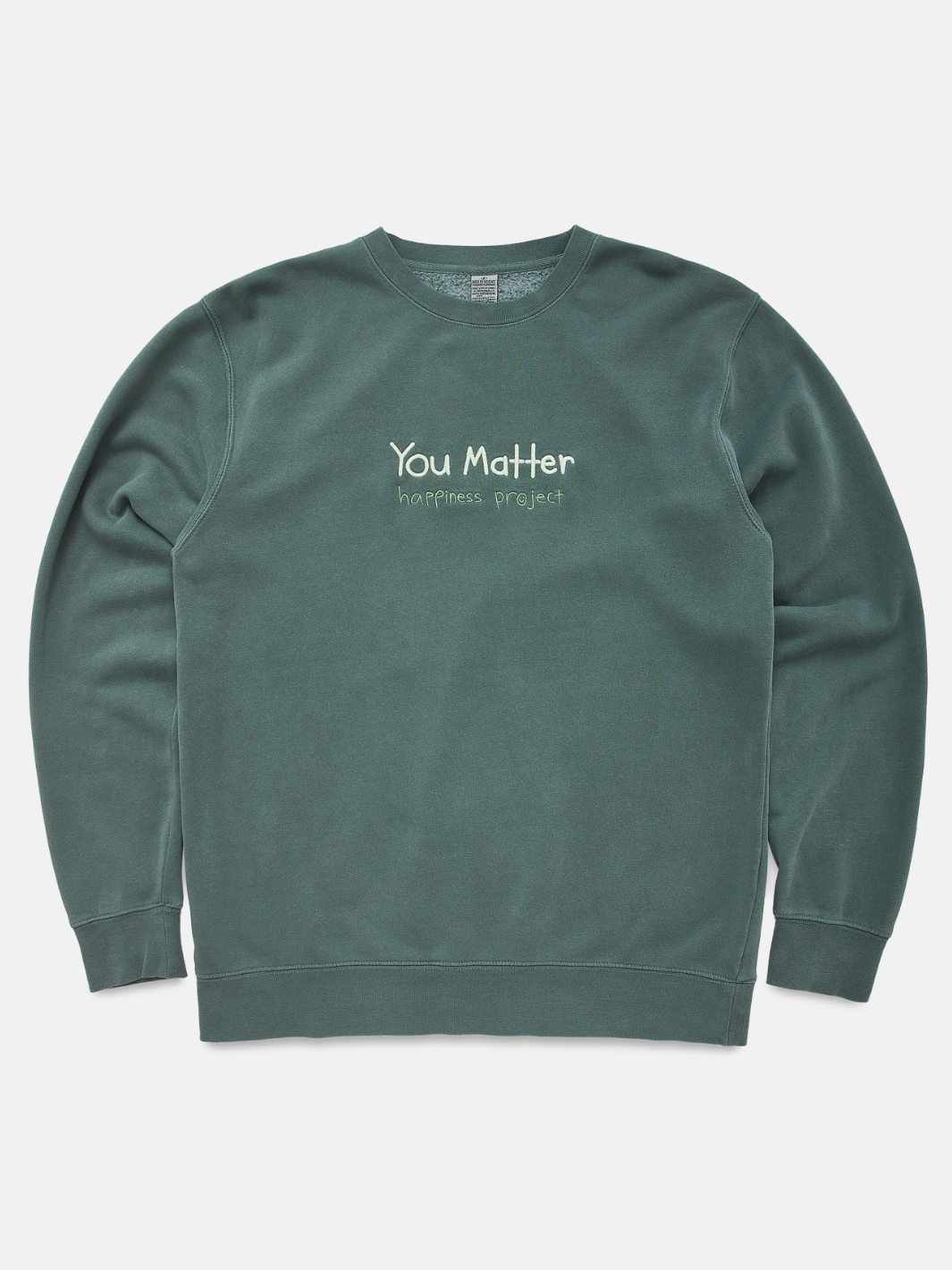 You Matter Crewneck - Alpine Green