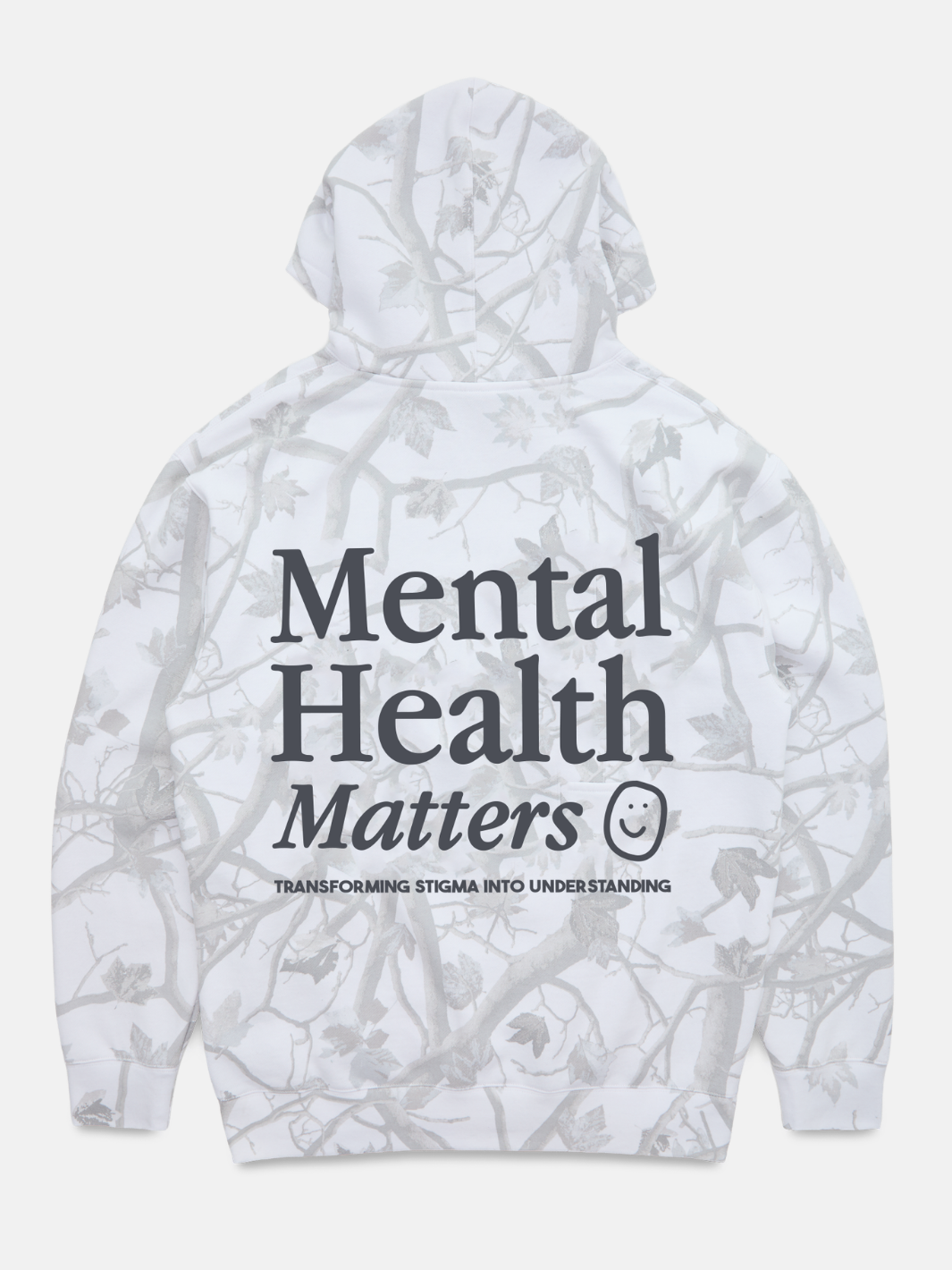 Mental Health Matters Hoodie - White Camo