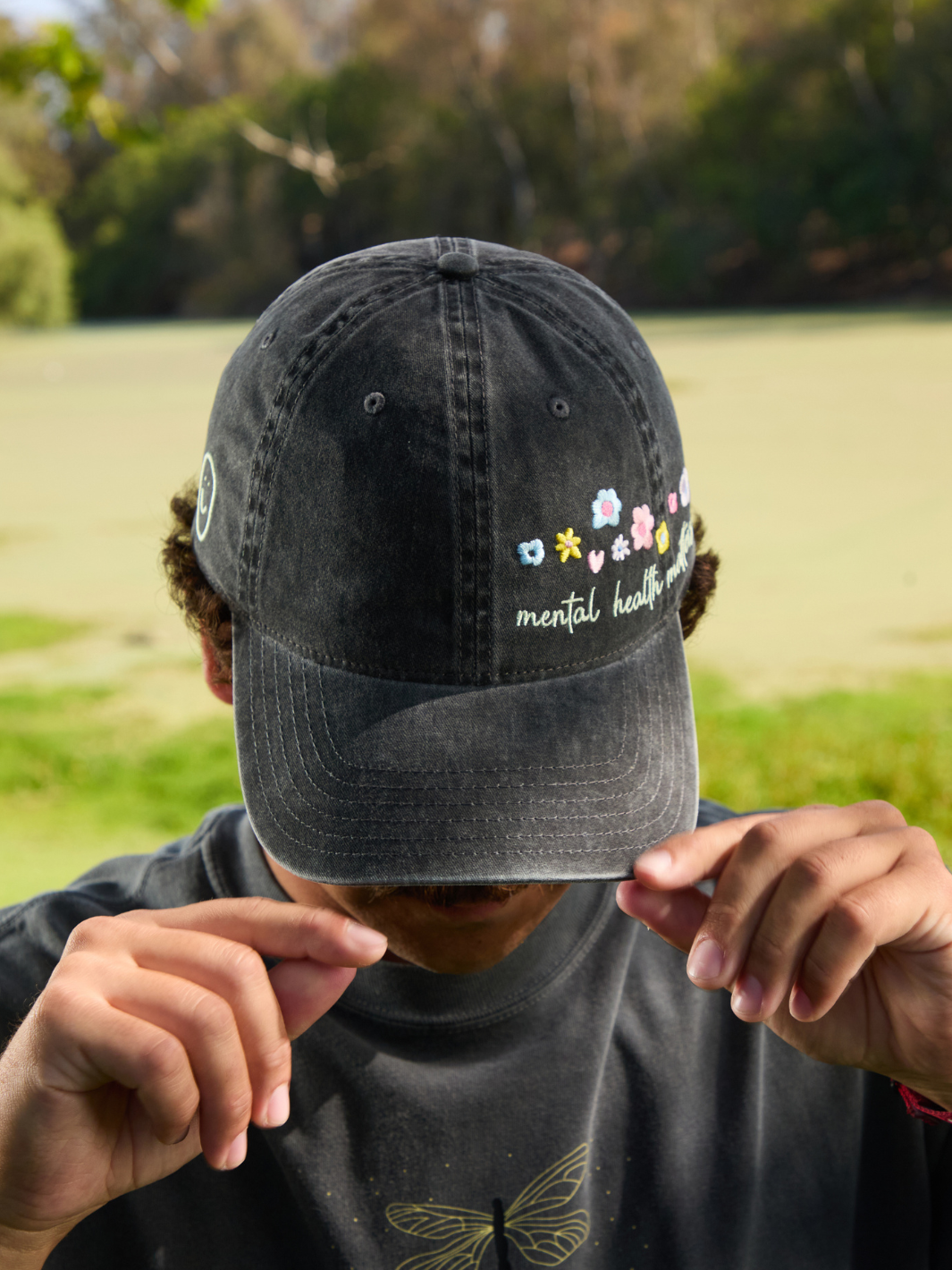 Wildflower Dad Hat - Pepper