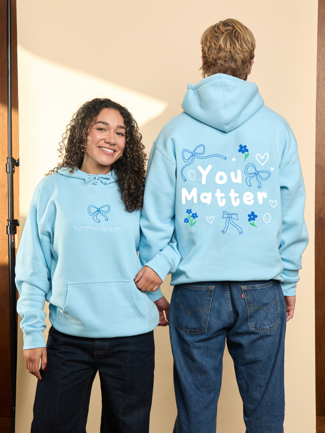 You Matter Bow Hoodie