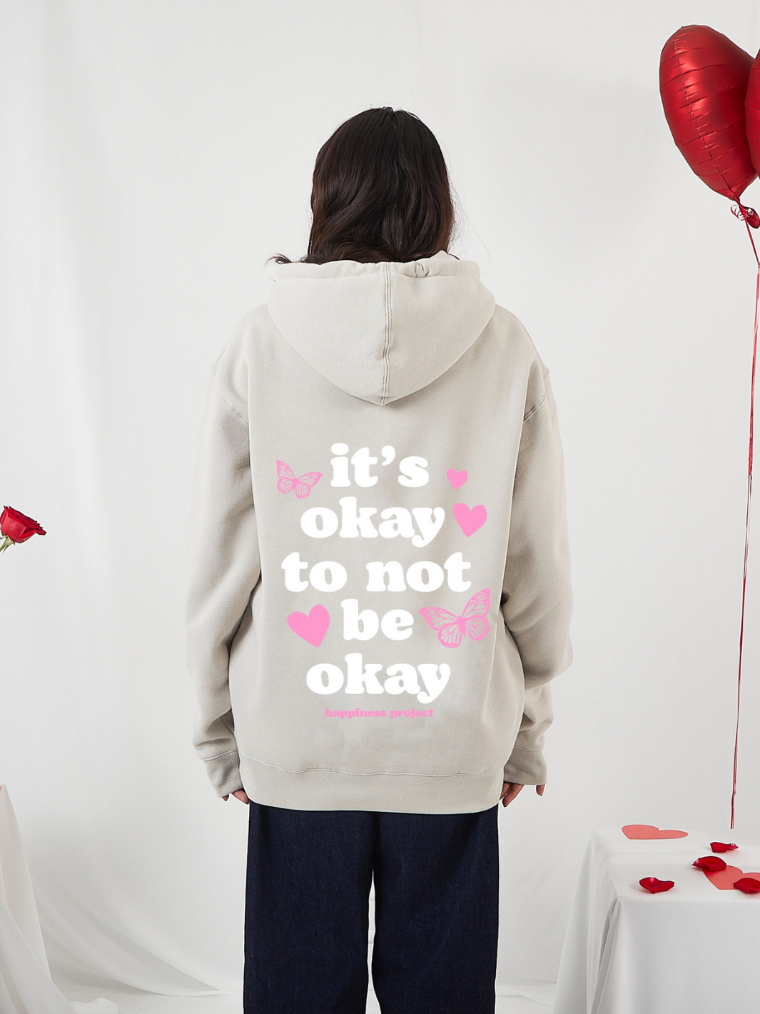 It's Okay Hoodie - Moon