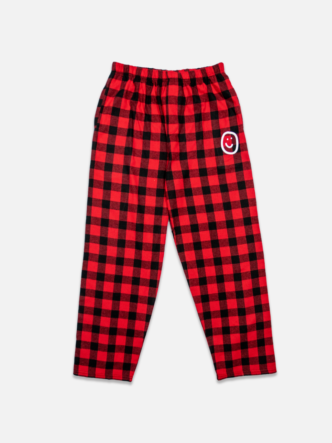 the happiness pajama pants - red