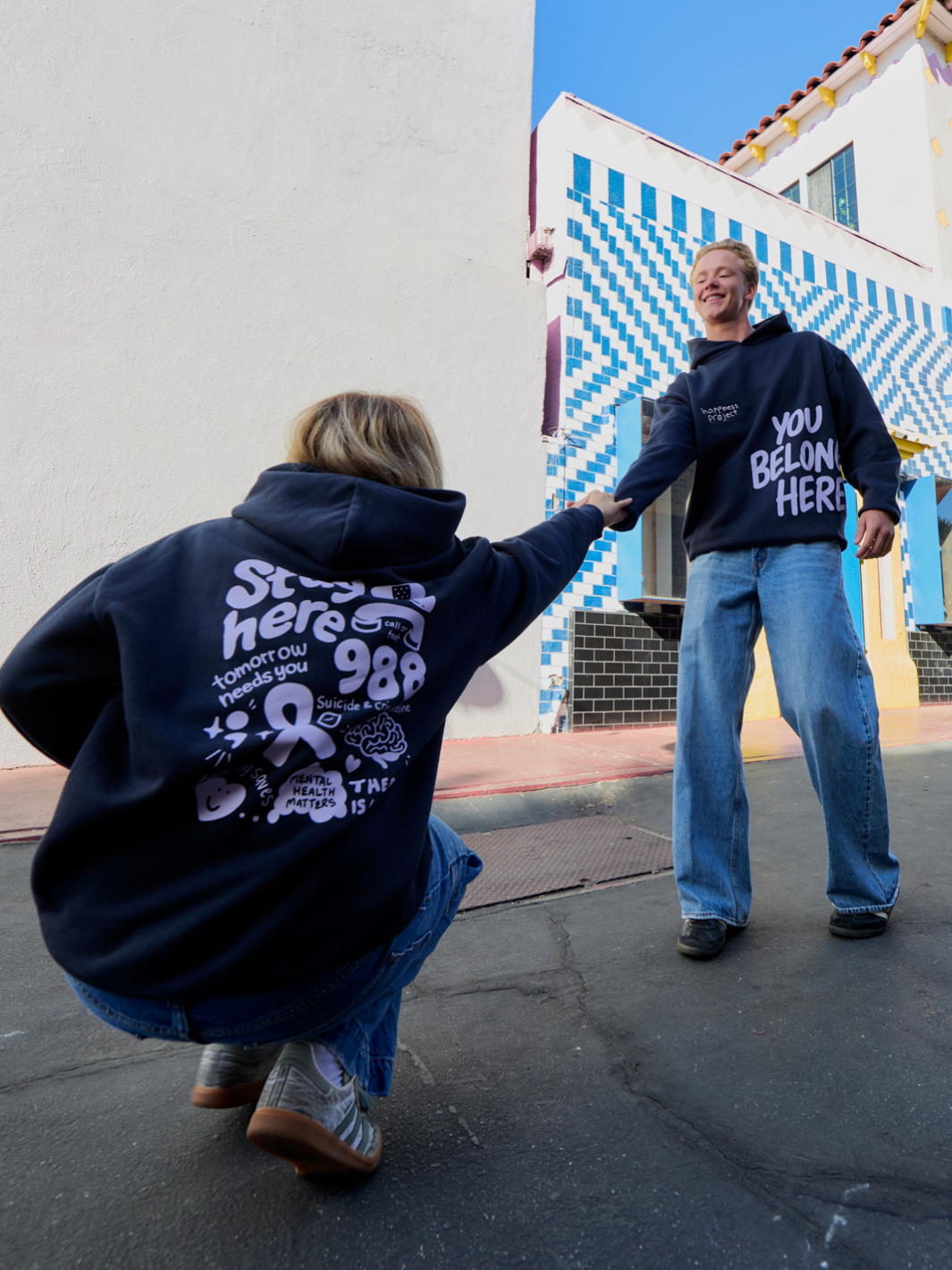 Suicide Prevention Month Hoodie - Navy