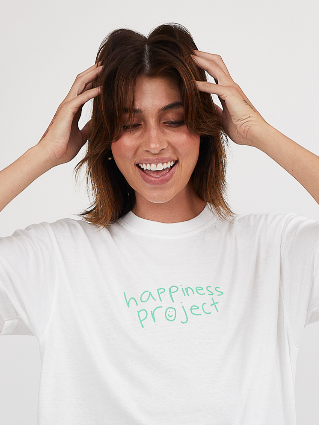 Growth Is A Process T-Shirt - White