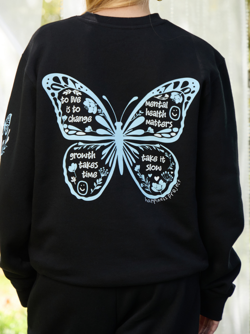 Butterfly Crewneck Set