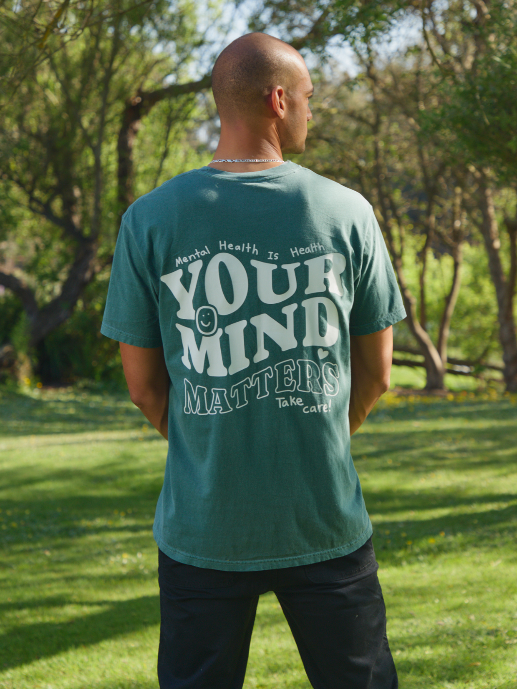 Your Mind Matters T-Shirt - Spruce Green