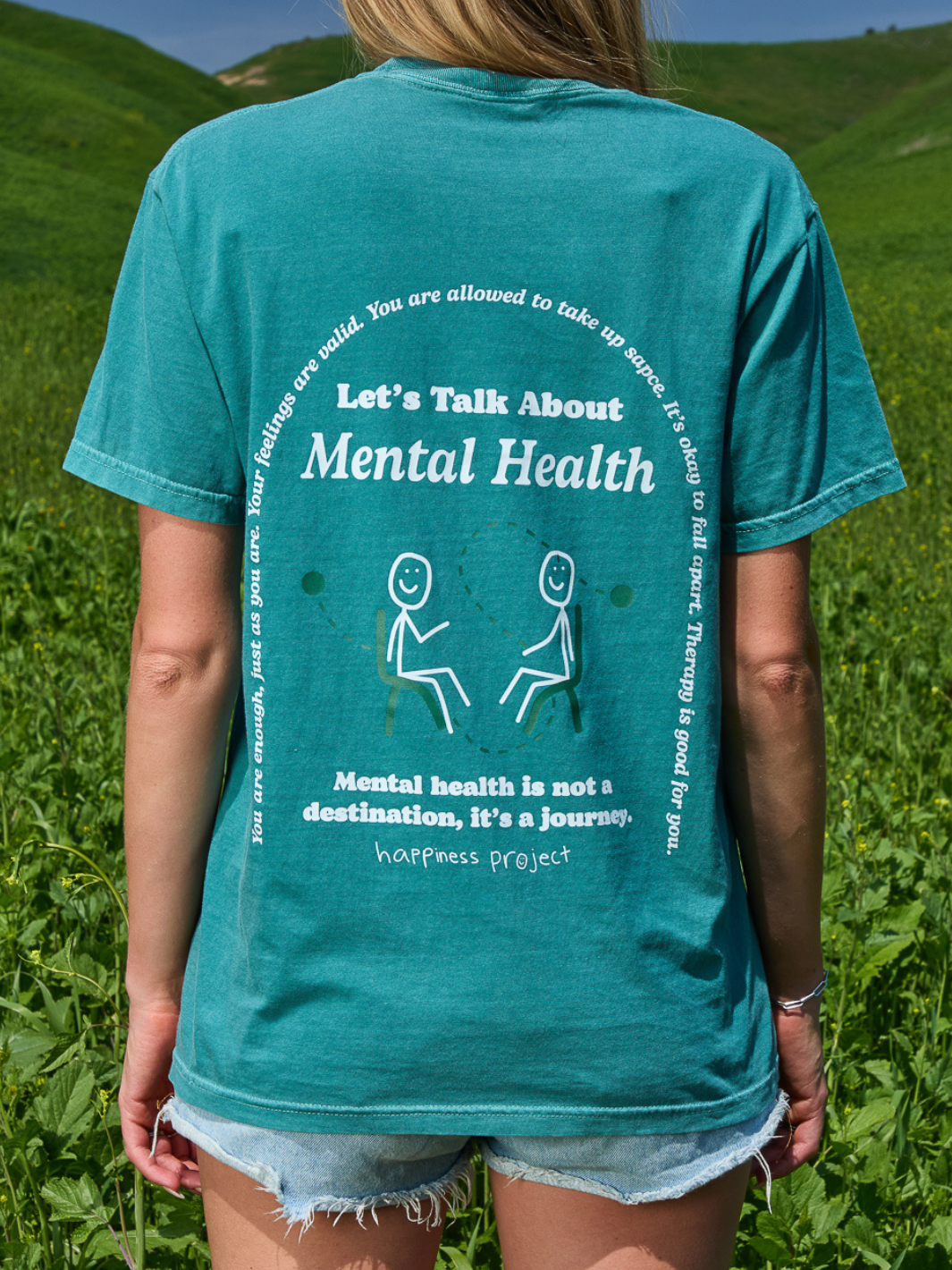 Talk About It T-Shirt - Emerald