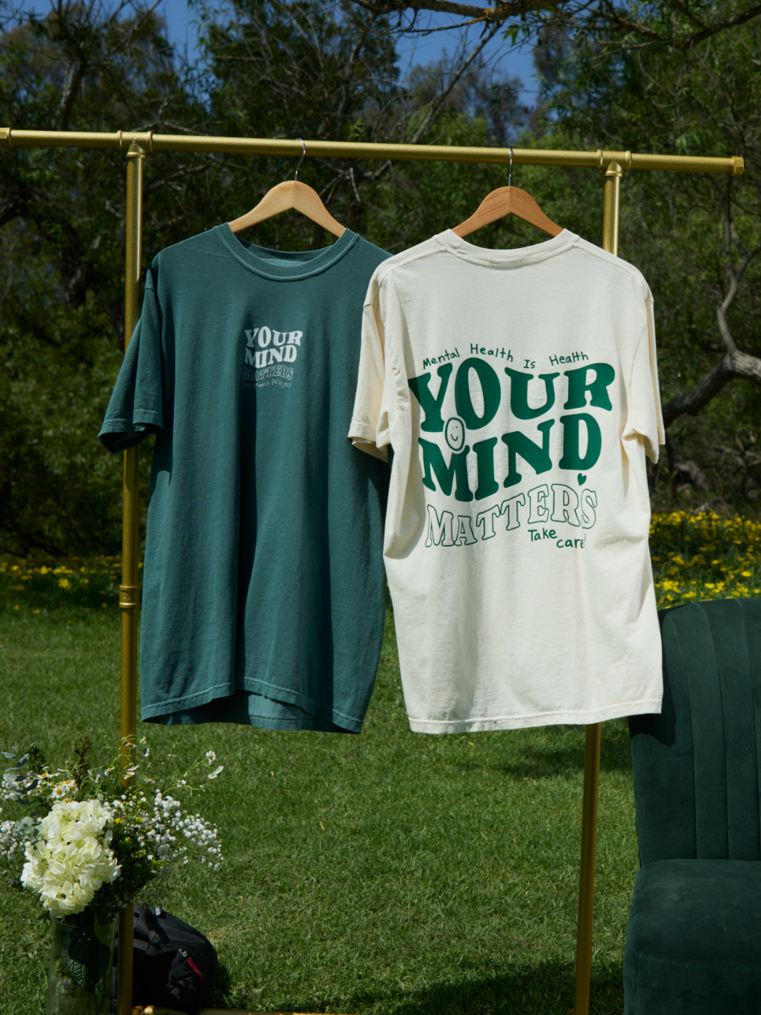 Your Mind Matters T-Shirt - Spruce Green