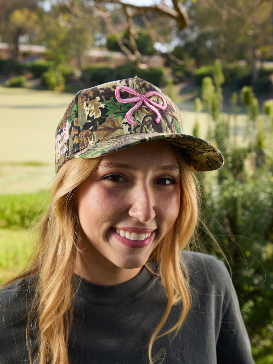 Camo Bow Hat