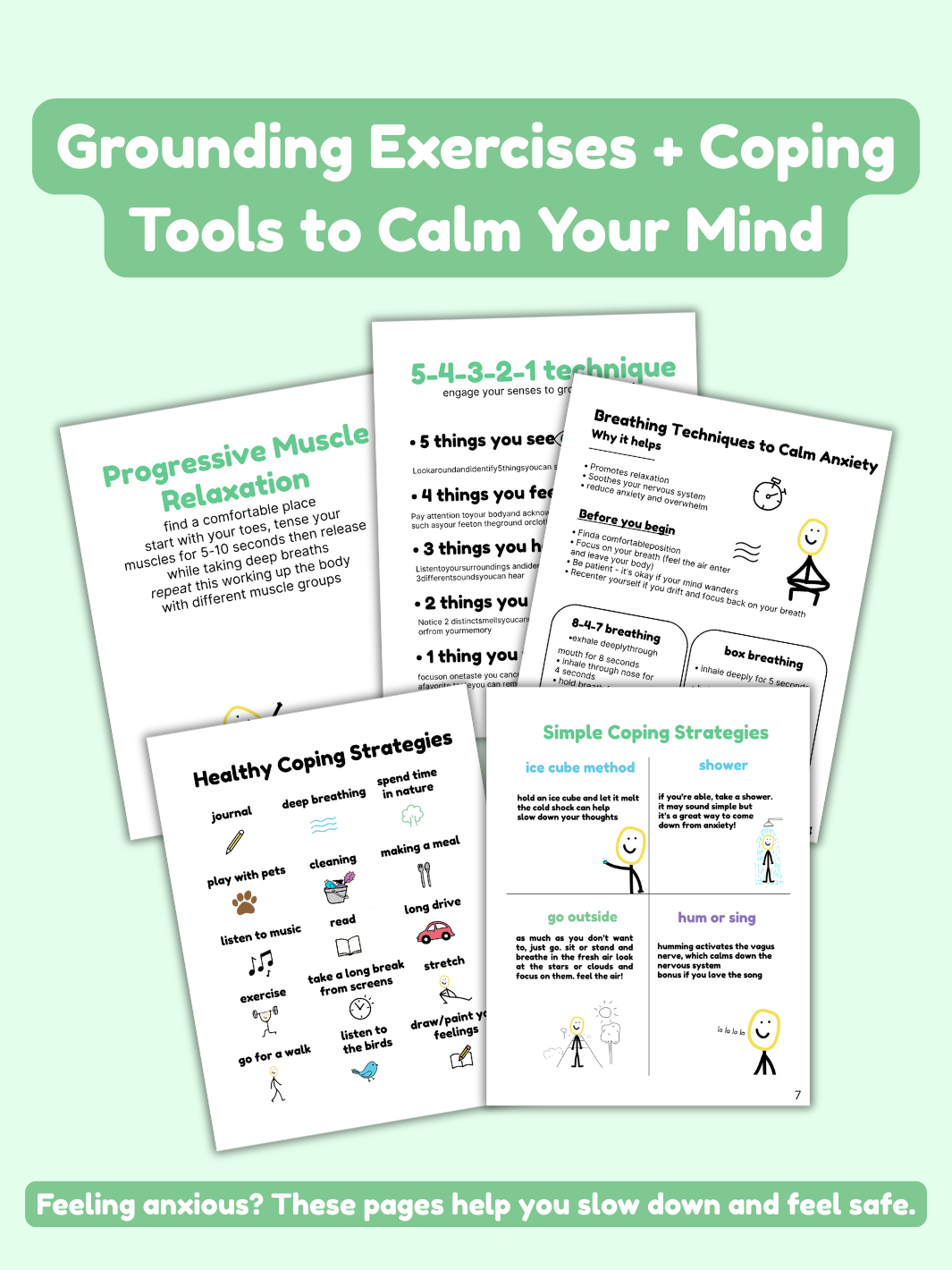 Anxiety Support Toolkit (Printable PDF)