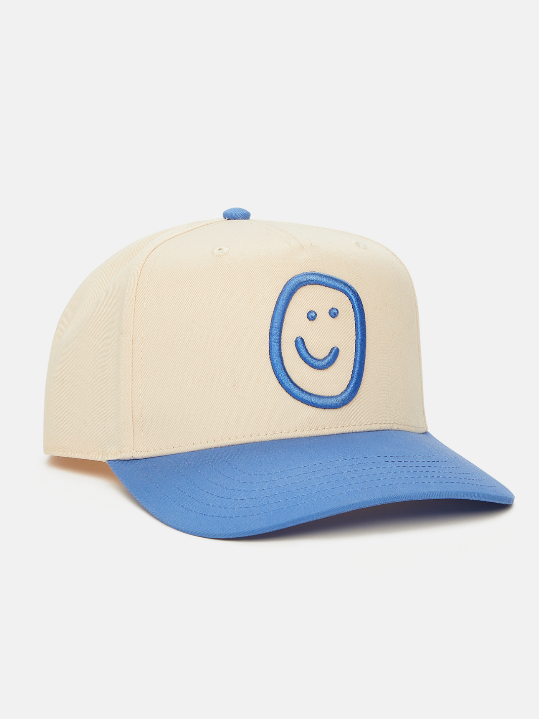 Nick Hat - Natural/Cobalt Blue