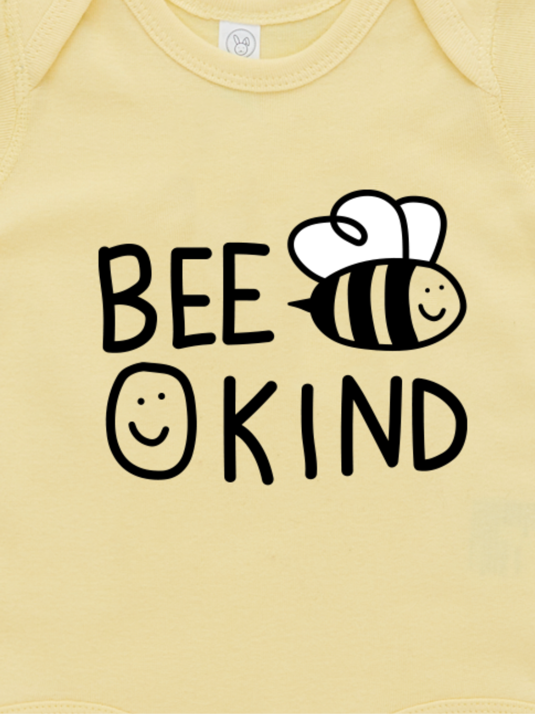 Bee Kind Onesie - Daffodil