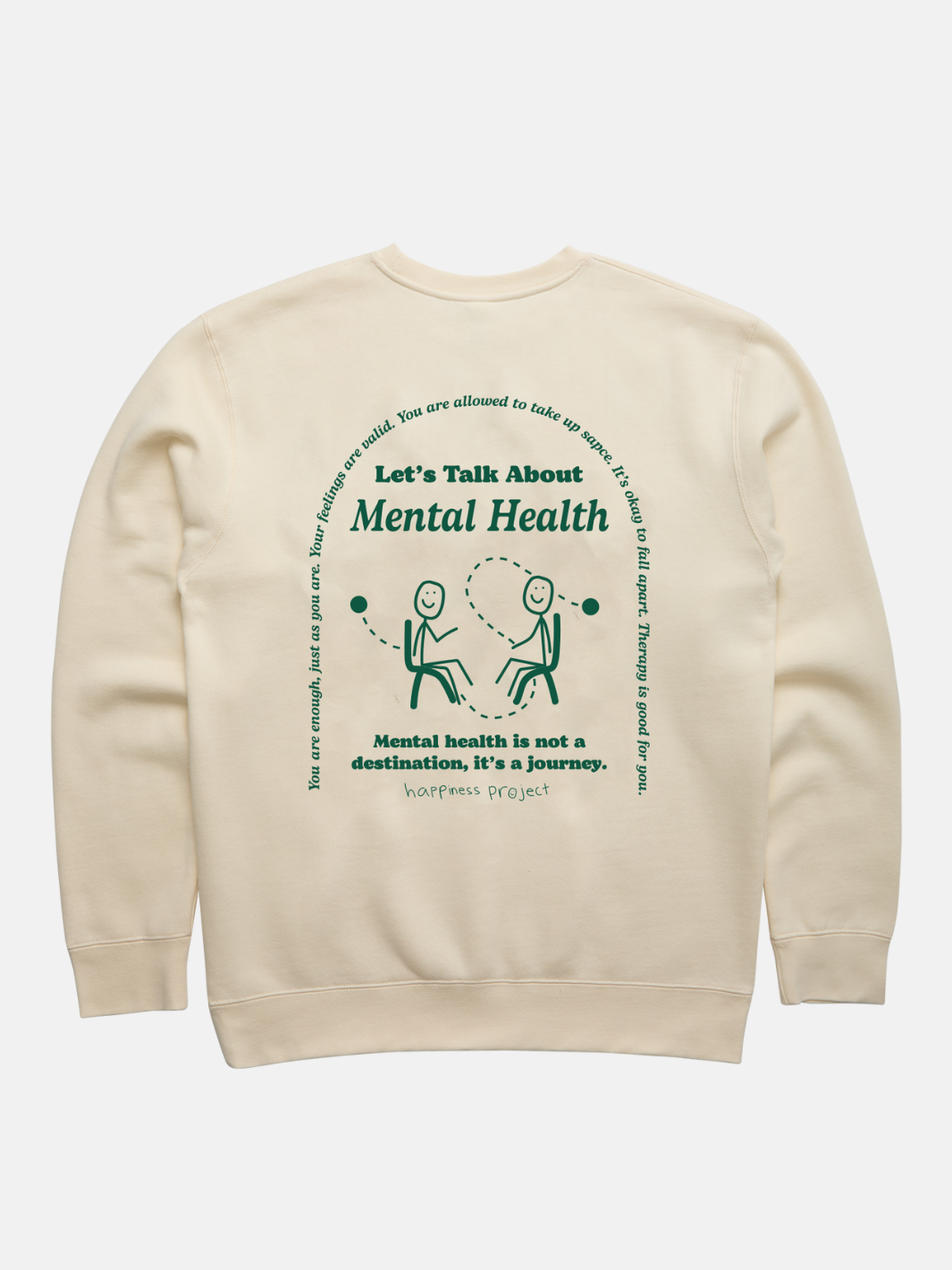 Talk About It Crewneck - Cream