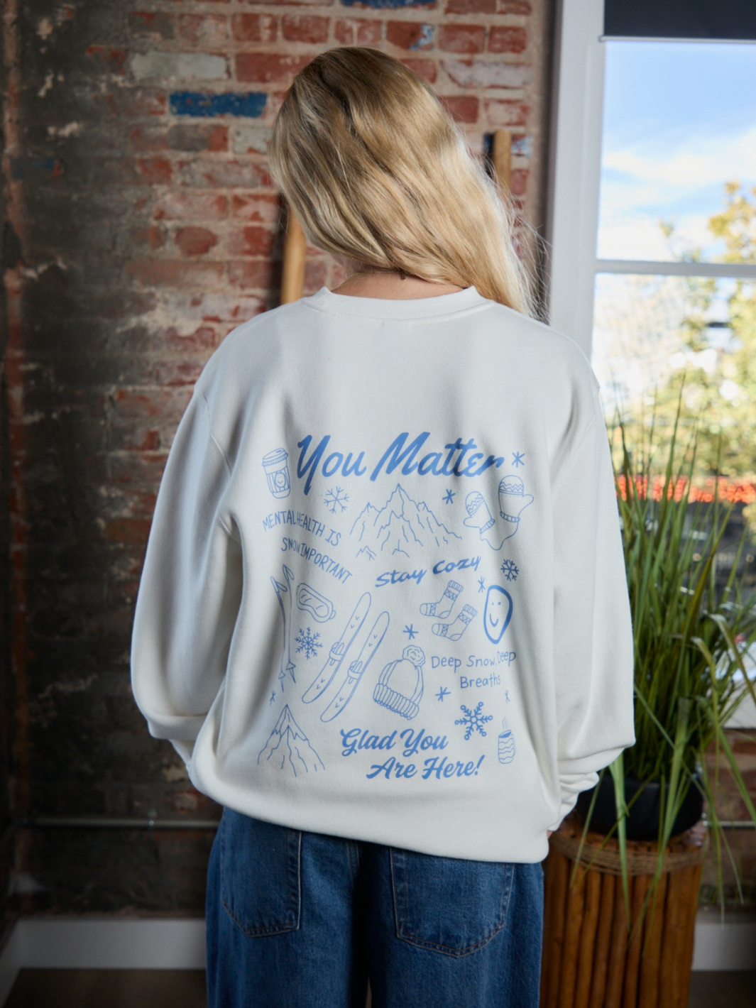 Snow Important Crewneck