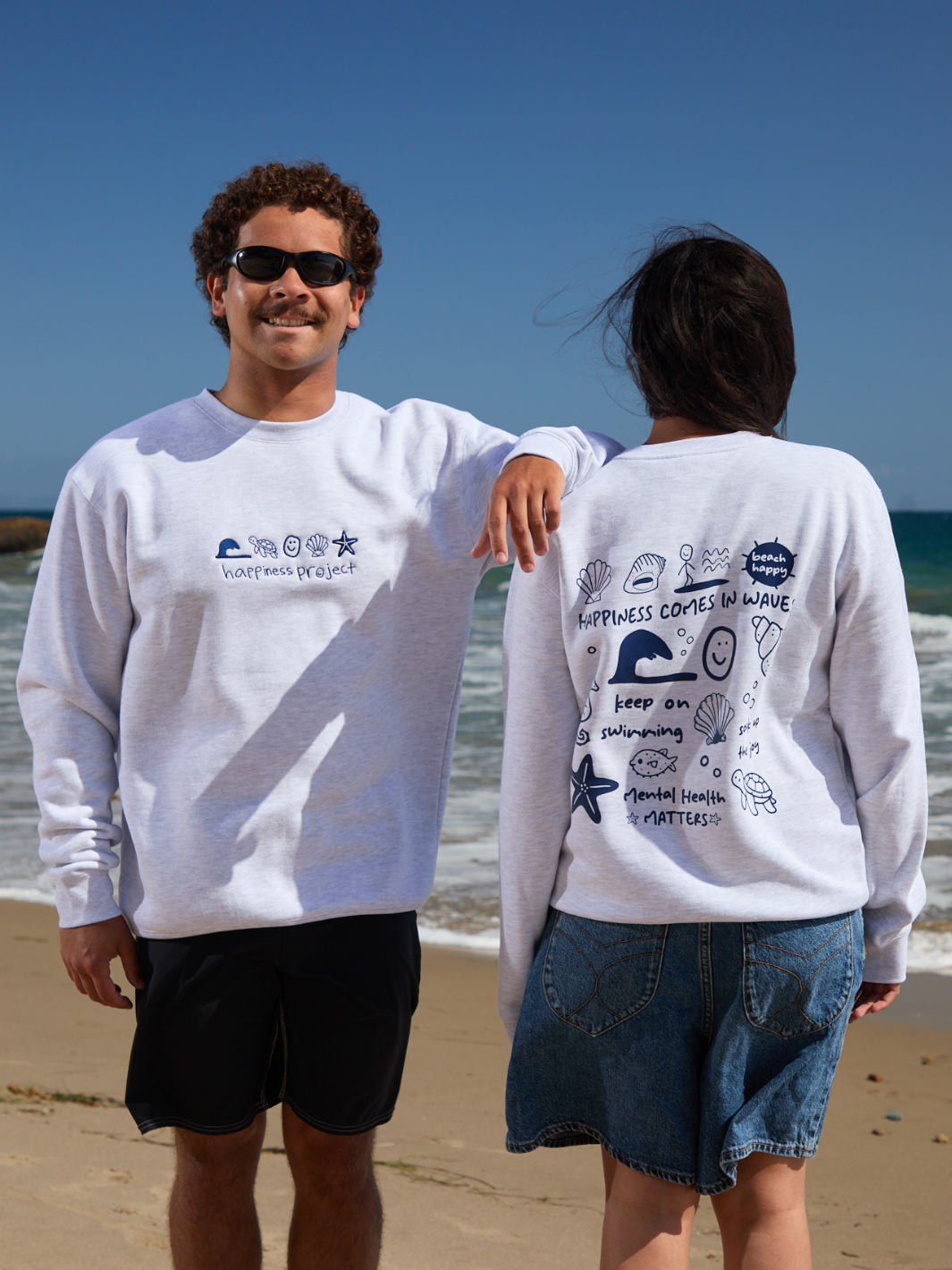Ride the Waves Crewneck