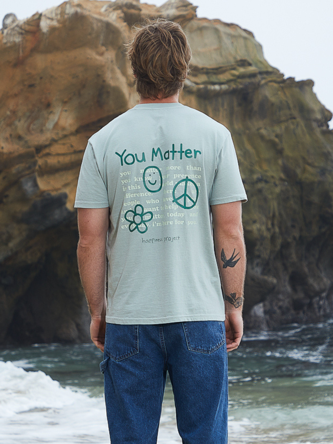 You Matter T-Shirt - Sage Green