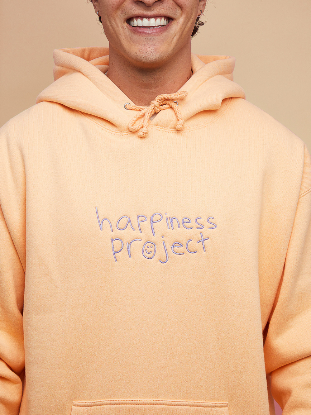 Original Happiness Hoodie - Peach Fuzz