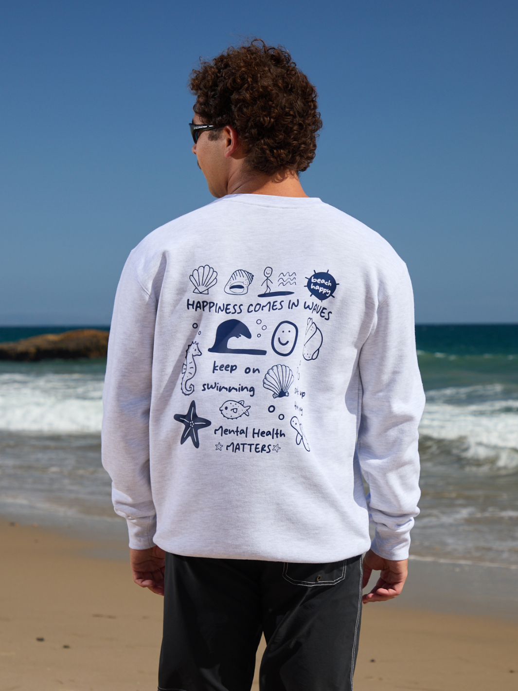 Ride the Waves Crewneck