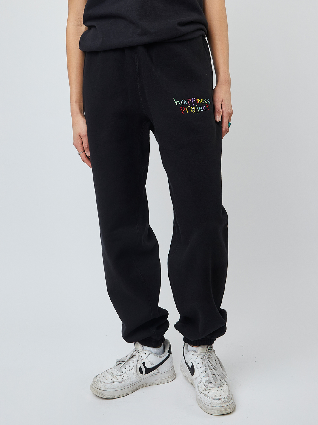 Happiness Sweatpants - Black